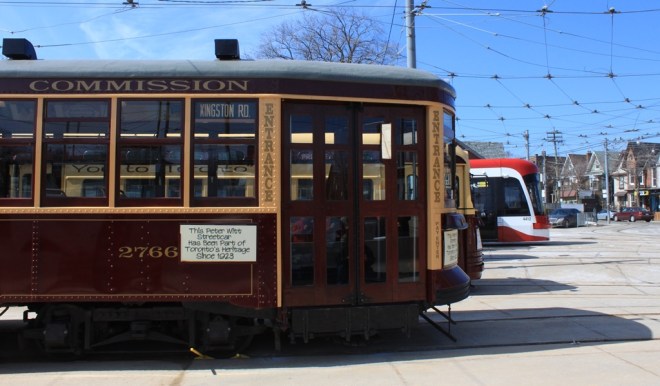 The Easter fleet in profile.
